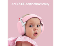 Protectores auriculares Alpine Muffy Baby para bebé, rosa Protectores auriculares Alpine Muffy Baby para bebé, rosa
